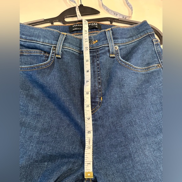 Veronica Beard  Blue Flared Carson high rise Jeans‎ - Picture 7 of 9